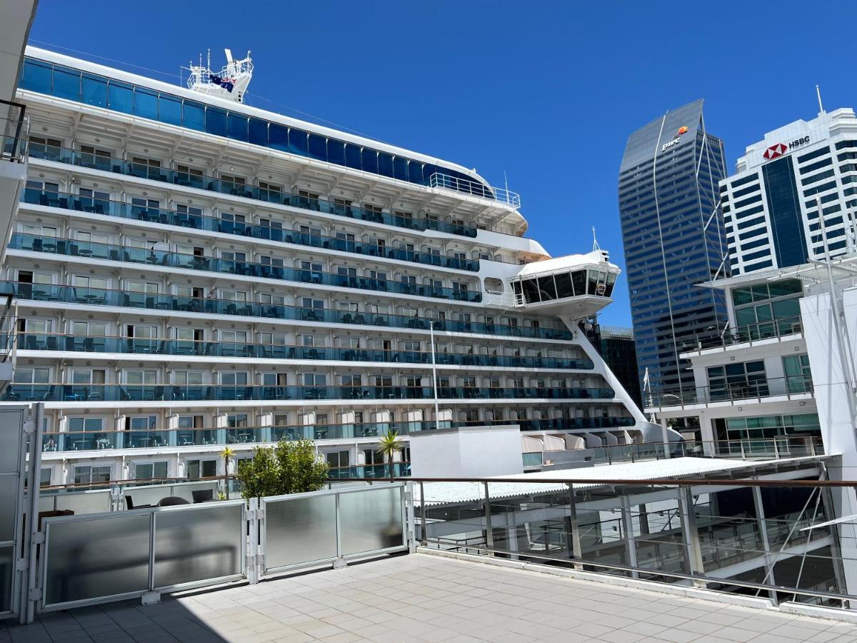 Waterfront Seaview Hotel Apartment - Same Building Block As Auckland Hilton Ngoại thất bức ảnh