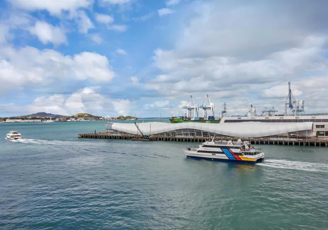Waterfront Seaview Hotel Apartment - Same Building Block As Auckland Hilton Ngoại thất bức ảnh