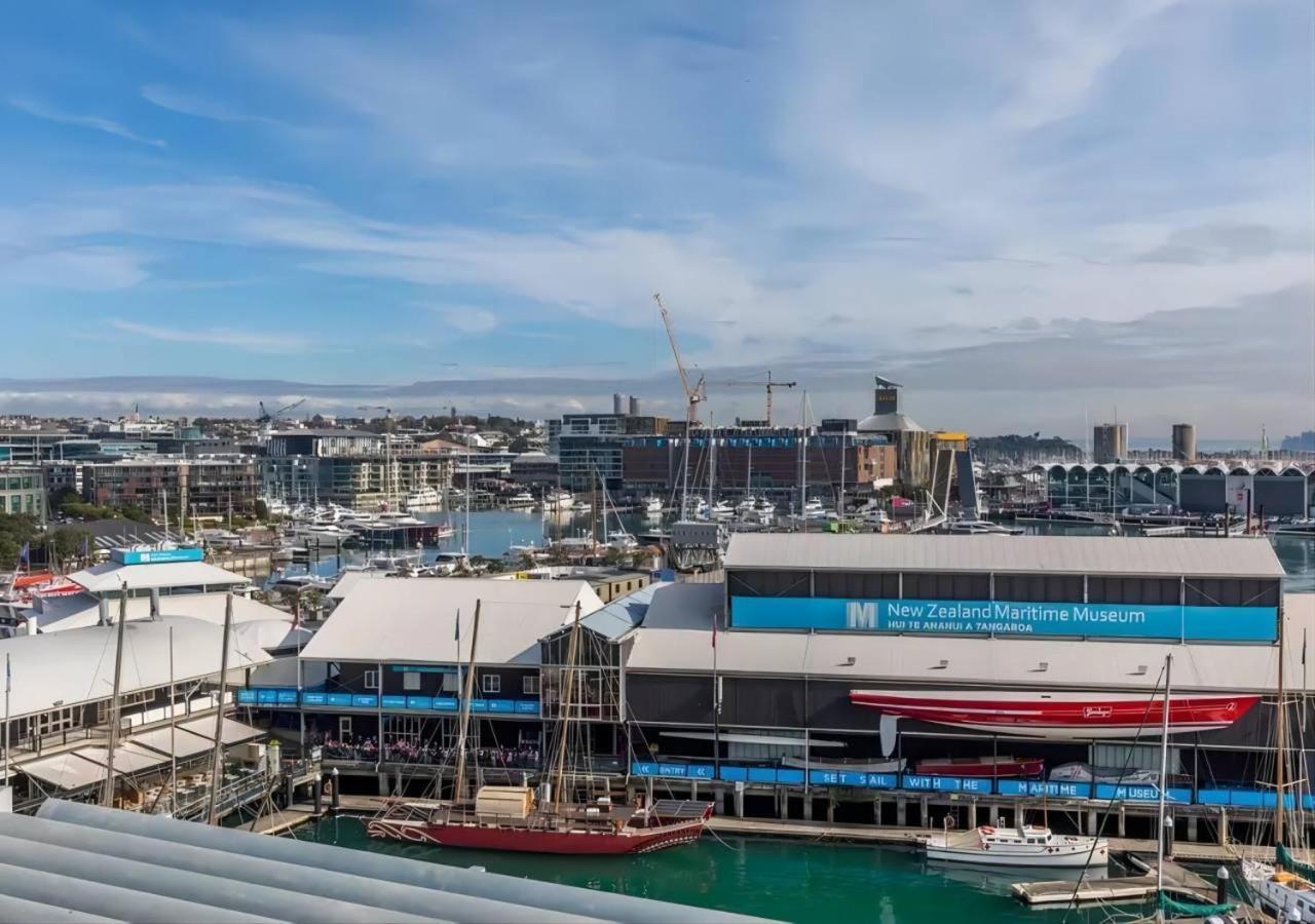Waterfront Seaview Hotel Apartment - Same Building Block As Auckland Hilton Ngoại thất bức ảnh