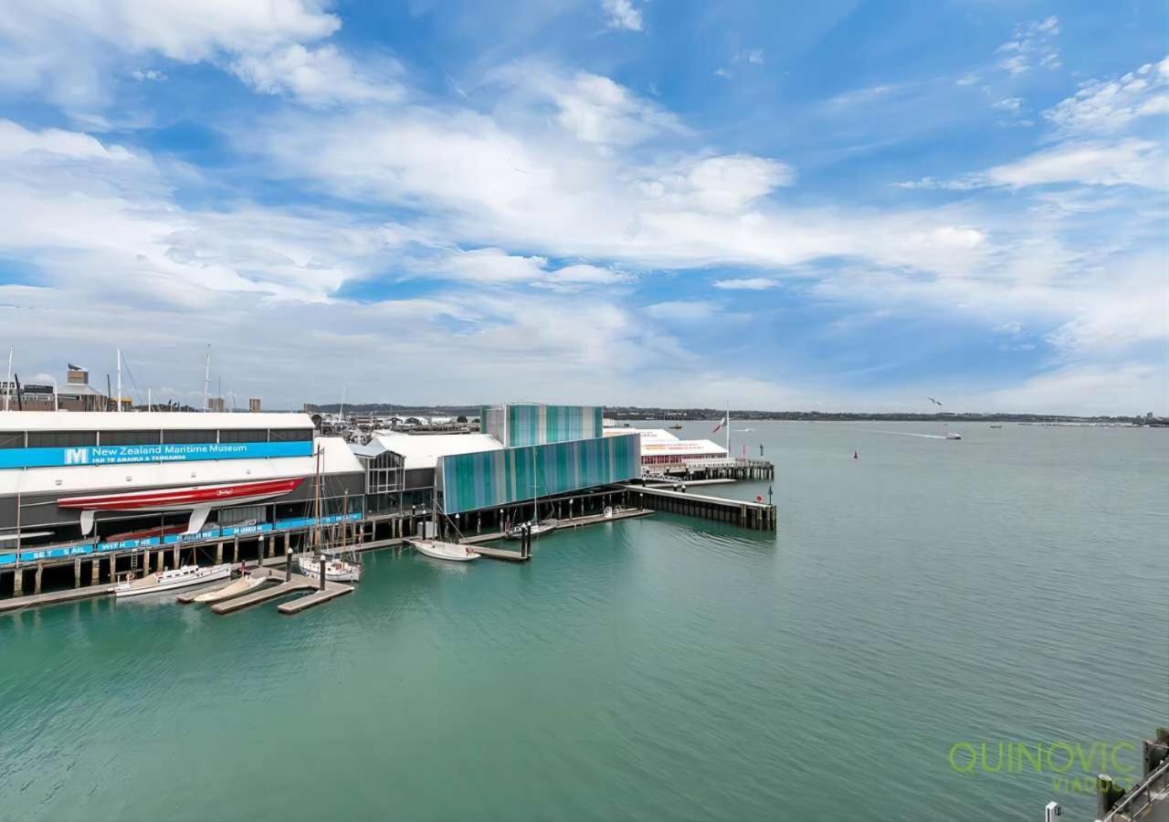 Waterfront Seaview Hotel Apartment - Same Building Block As Auckland Hilton Ngoại thất bức ảnh