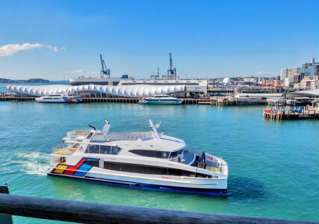 Waterfront Seaview Hotel Apartment - Same Building Block As Auckland Hilton Ngoại thất bức ảnh