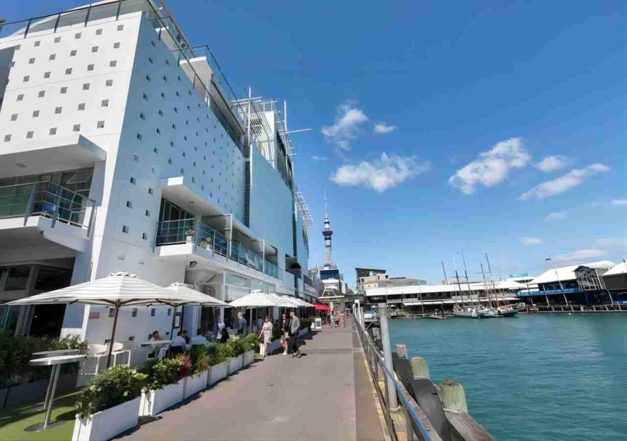Waterfront Seaview Hotel Apartment - Same Building Block As Auckland Hilton Ngoại thất bức ảnh