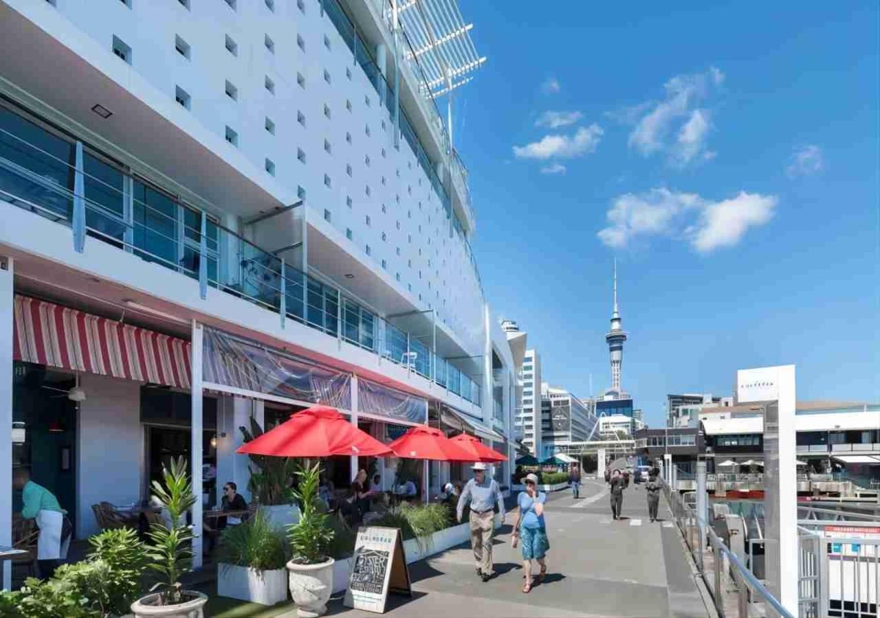 Waterfront Seaview Hotel Apartment - Same Building Block As Auckland Hilton Ngoại thất bức ảnh
